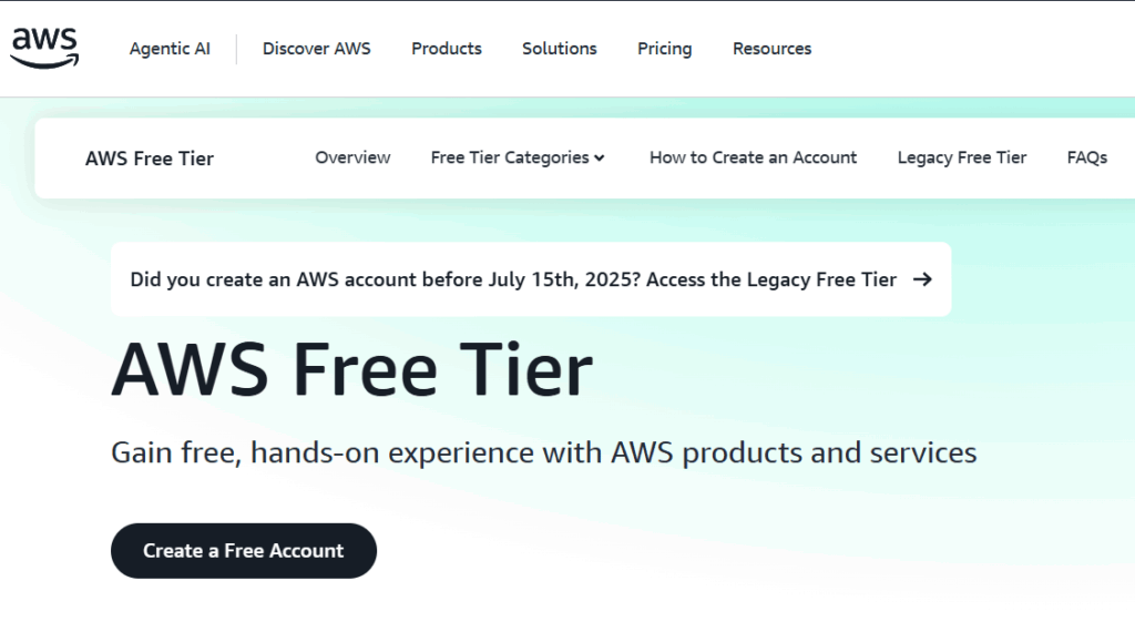 AWS Free Tier